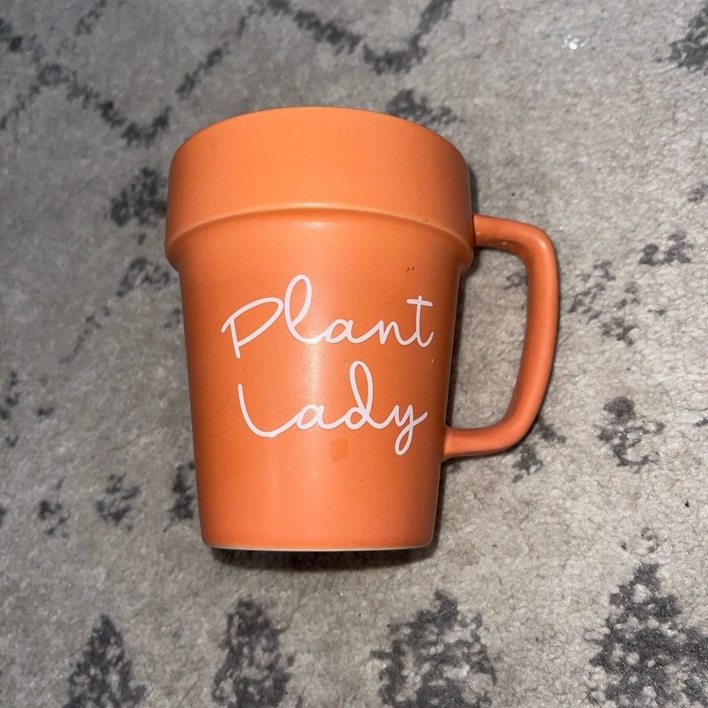 Terracotta 'Plant Lady' Mug - Picture 2 of 4